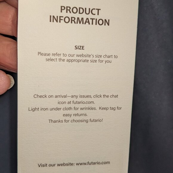 FuTario blue striped/floral lined Jacket NWT M - Picture 7 of 10